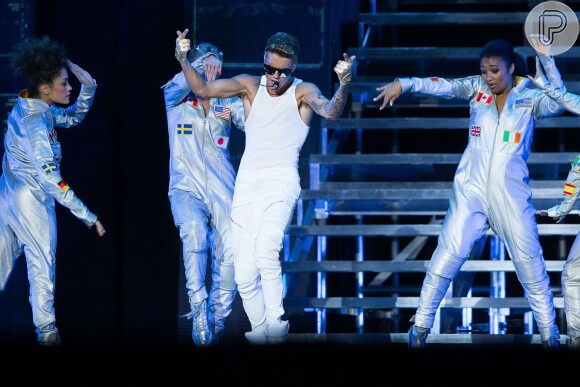 Justin Bieber já passou por 174 cidades com a 'Believe Tour'. O show já viajou os Estados Unidos, Europa, Ásia e parte da América Latina
