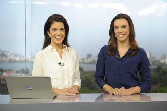 Mariana Gross assumiu a bancada do 'RJ-TV' no lugar de Ana Paula Araújo, que saiu para apresentar o 'Bom Dia Brasil'