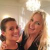 Lea Michele contou com o apoio de Kate Hudson para superar a morte de Cory Monteith, em 5 de novembro de 2013