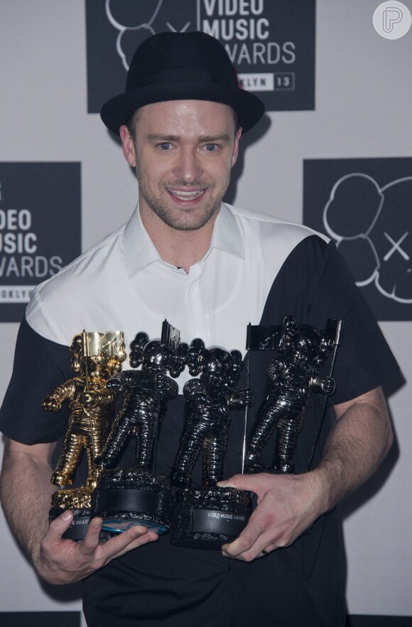 Justin Timberlake também recebeu cinco indicações