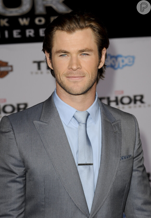 Chris Hemsworth está passando fome para perder os 10kg que ganhou para viver 'Thor'
