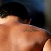 Marcelo Frisoni tem uma tatuagem nas costas em homenagem à Ana Maria Braga