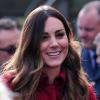 Kate Middleton exibiu alguns fios brancos durante o evento em Londres