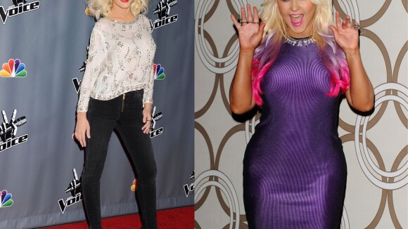Christina Aguilera emagrece mais de 30 kg em um ano. Veja evolução da silhueta!