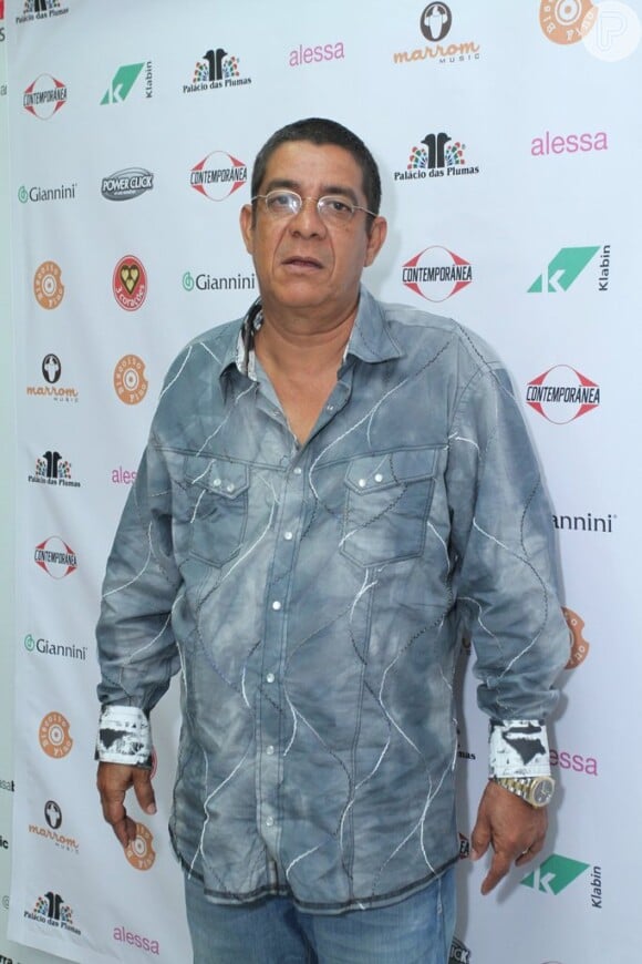 Zeca Pagodinho participou da gravação do DVD 'Eterna Alegria', de Alcione