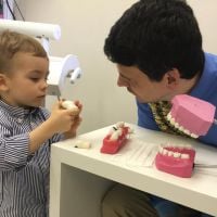 Ana Hickmann leva o filho, Alexandre Jr., ao dentista: 'Dia muito legal'. Vídeo!