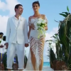 Isabeli Fontana e Di Ferrero escolheram como cenário do casamento as ilhas Maldivas