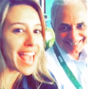 Cris Dias postou vídeo descontraído ao lado de William Waack na quinta-feira, 18 de agosto de 2016, na tentativa de abafar o atrito causado pelo desentendimento durante 'Jornal da Globo' que tinha ido ao ar um dia antes