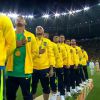 Neymar conquistou a inédita medalha de ouro para o Brasil no futebol