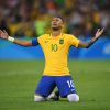 Neymar comemora ouro inédito do Brasil na Olimpíada Rio 2016