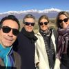 Ticiane Pinheiro e Cesar Tralli viajam com casal de amigos