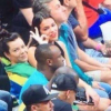 Neymar e Bruna Marquezine assistiram a decisão do ouro no vôlei masculino na Rio 2016 sentados praticamente juntos. Ex-namorados tiveram a companhia de Fernanda Souza, Thiaguinho e Luciano Huck