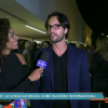 Em entrevista ao 'Vídeo Show', Rodrigo Santoro afirmou que ainda não conhecia Sonia Braga