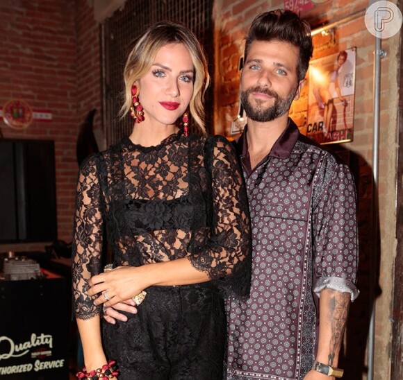 Giovanna Ewbank e Bruno Gagliasso apostaram num modelito Dolce & Gabbana