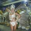 No Carnaval deste ano, Quitéria Chagas fez bonito na Marquês de Sapucaí