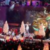 Mariah Carey fez show no Rockefeller Center em Nova York, na noite de terça-feira, 3 de dezembro de 2013