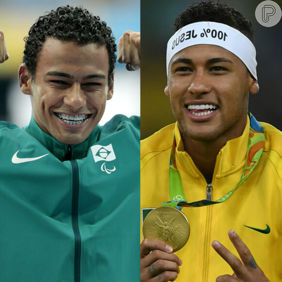 O velocista Daniel Martins, ouro na Paralimpíada, chamou atenção pela semelhança com jogador Neymar. 'Estou acostumado', disse o medalhista nesta sexta-feira, dia 09 de setembro de 2016