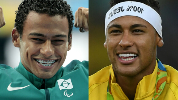 Ouro na Paralimpíada, Daniel Martins brinca por comparação a Neymar:'Acostumado'
