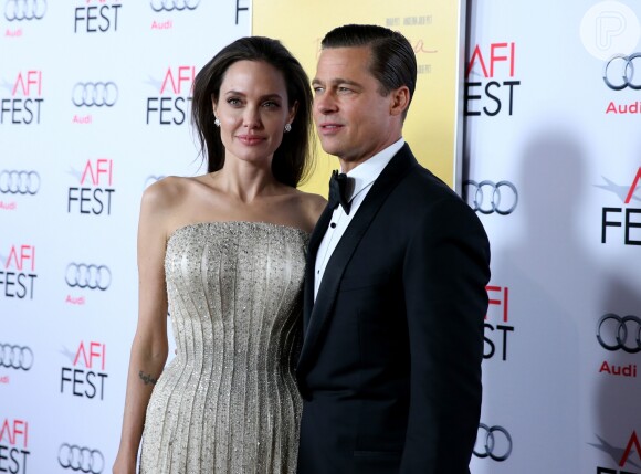 O vestido escolhido por Angelina Jolie é uma homenagem a uma grande amiga, a estilista L'Wren Scott