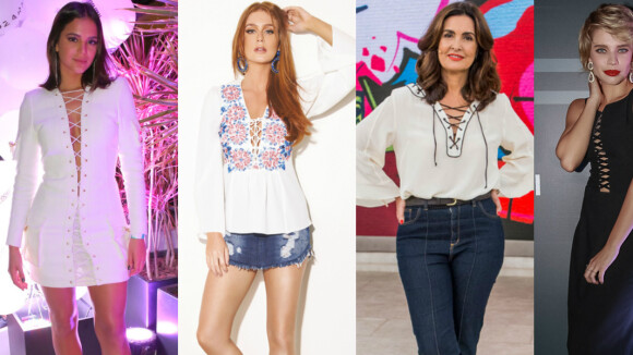 Bruna Marquezine, Marina Ruy Barbosa e mais famosas usam looks trançados. Fotos!