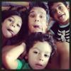 Márcio Garcia é pai de Pedro, de 9 anos, Nina, de 8, e Felipe, de 4 anos de idade. O ator se prepara para a chegada de mais um herdeiro
