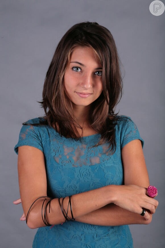Julia Oristanio estreou na TV como a espevitada Josiane em 'Malhação', na temporada de 2010