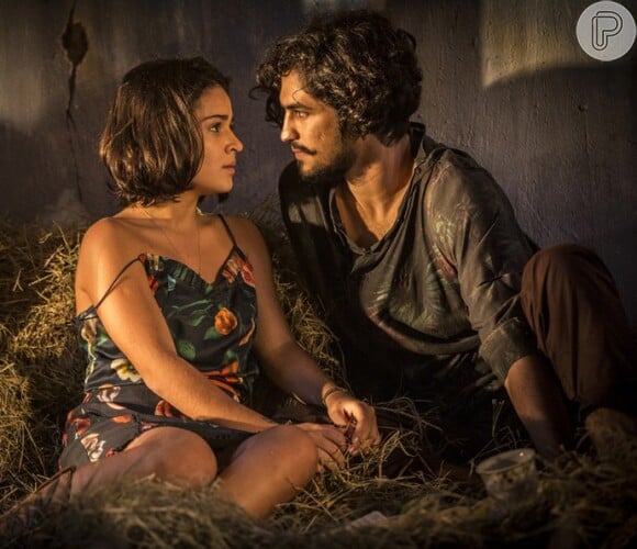 Olívia (Giullia Buscacio) e Miguel (Gabriel Leone) tem um casal de gêmeos no final da novela "Velho Chico", que termina dia 30 de setembro de 2016