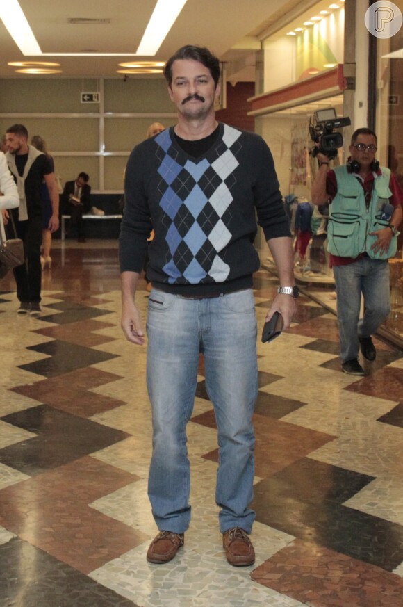 O ator Marcelo Serrado participou das buscas por Domingos Montagner