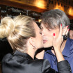 Eliana beija o namorado, Adriano Ricco, ao lançar loja virtual em SP. Fotos!