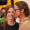 A sintonia do casal Angelina Jolie e Brad Pitt era evidenciada em cliques durante pré-estreias