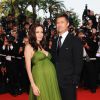 Angelina Jolie foi grávida de gêmeos no Festival de Cannes em 2008