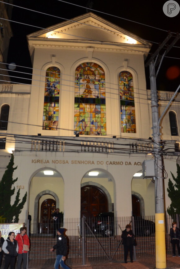 A missa foi realizada na Paróquia Nossa Senhora do Carmo da Aclimação em São Paulo