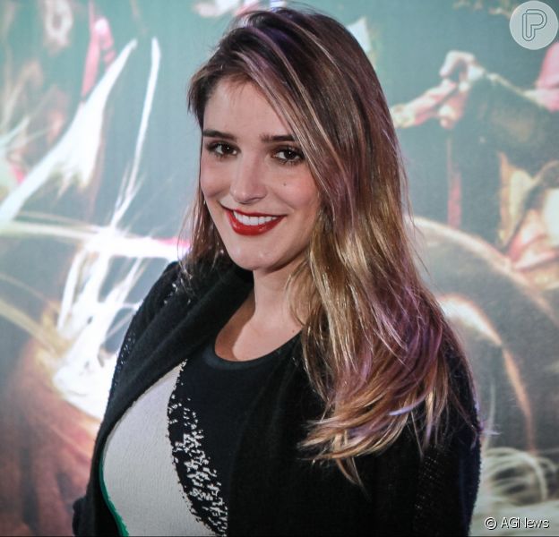 Rafa Brites, aos seis meses de gravidez, contou que engordou 9 kg na gestação do filho, Rocco