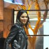 Bruna Marquezine foi vista no aeroporto de Madri por uma fã na última terça-feira (23)