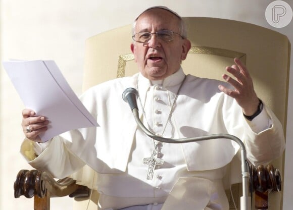 Papa Francisco, líder da Igreja Católica, também está na lista