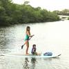 Nesta terça-feira, 10 de dezembro de 2013, Daniele publicou em seu Instagram fotos onde aparece praticando stand up paddle com o filho, Kauai