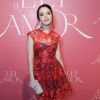 Bella Piero também escolheu um look vermelho para a festa de lançamento da novela 'A Lei do Amor', realizada nesta sexta-feira, 27 de setembro de 2016
