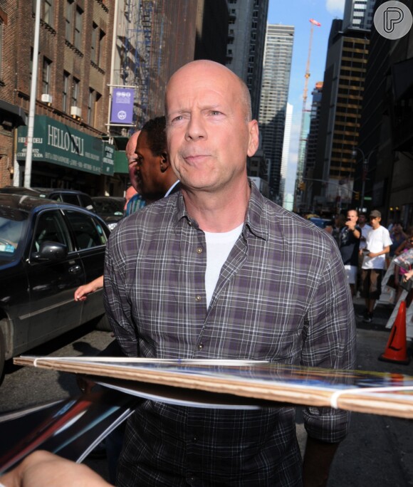 Bruce Willis vai ser papai novamente!