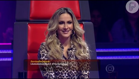 Claudia Leitte é técnica do finalista do 'The Voice Brasil', Sam Alves, em 22 de dezembro de 2013