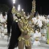 Cris Vianna foi rainha de bateria da Imperatriz Leopoldinense no Carnaval 2015