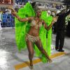 Cris Vianna foi rainha de bateria da Imperatriz Leopoldinense no Carnaval de 2015