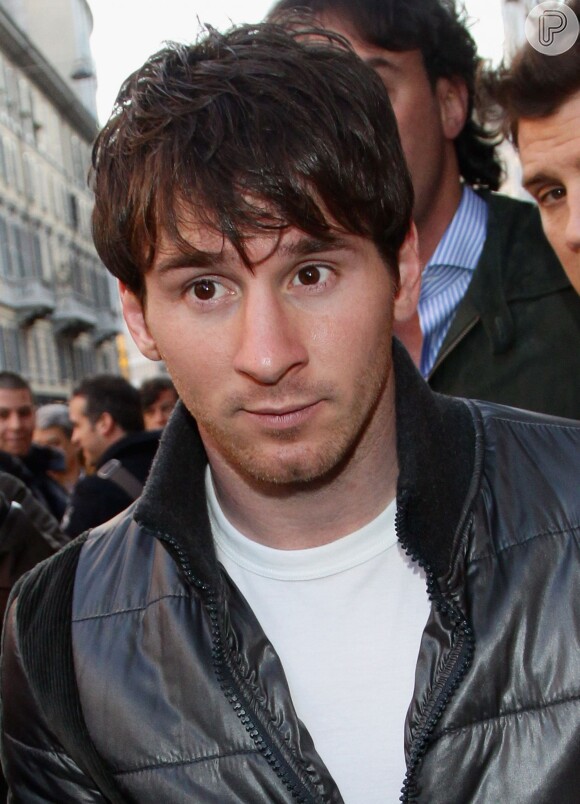 Messi lembrou ter usado o mesmo avião quando veio ao Brasil, há três semanas, com a seleção argentina