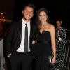 Camila Queiroz esteve no Prêmio Extra de TV com o namorado, Klebber Toledo, nesta terça-feira, 29 de novembro de 2016