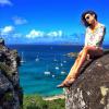 Thaila Ayala curtiu alguns dias em St. Barth, no Caribe