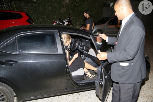 Grazi Massafera e Patrick Bulus foram à festa de 43 anos de Angélica, nesta quarta-feira, 30 de novembro de 2016