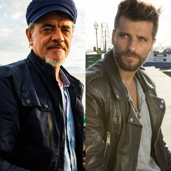 Patrick (Jean Pierre Noher) e Mario (Bruno Gagliasso) decidem investigar Cesar (Rafael Cardoso) juntos, na novela 'Sol Nascente', a partir de 6 de dezembro de 2016