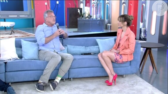 Pedro Bial foi entrevistado por Ana Furtado, que está comandando o 'Encontro' nas férias de Fátima Bernardes