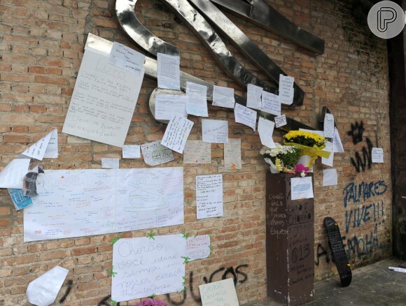 A pista recebeu muitos cartazes em homenagem a Chorão quando o cantor foi encontrado morto em sua residência, no dia 6 de março de 2013