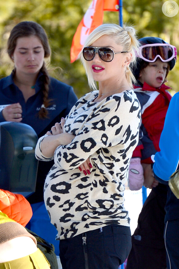 Gwen Stefani já afirmou em entrevista que tentou ter um filho em 2010