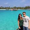 Thais Fersoza também compartilhou com os fãs uma foto da viagem para as Ilhas Maldivas